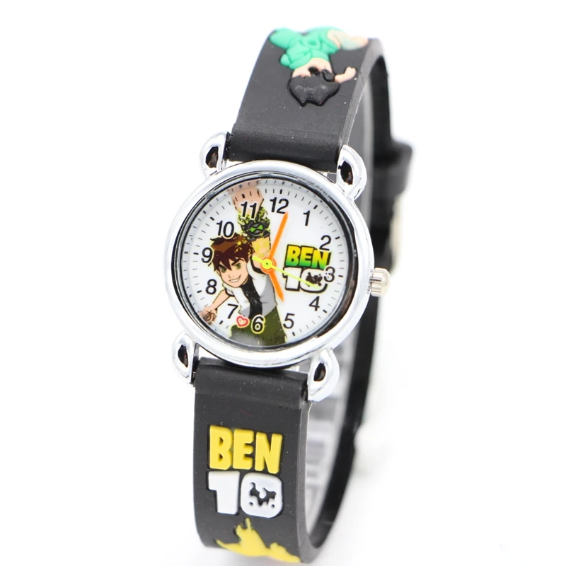 3D Cartoon Lovely fashion ben 10 Kids Girls Boys Children Students Quartz Wrist Watch Popular Wristwatches Clock style Reloj 3D Cartoon Lovely fashion ben 10 Kids Girls Boys Children Students Quartz Wrist Watch Popular Wristwatches Clock style Reloj