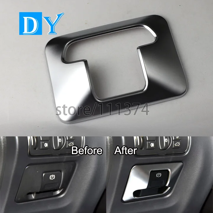 Prix pour Nulla Mat surface Électronique Frein À Main Bouton Cover Version Décoration Cadre Couverture Pour VOLVO XC60 S60 V60 S80 Prix pour Nulla Mat surface Électronique Frein À Main Bouton Cover Version Décoration Cadre Couverture Pour VOLVO XC60 S60 V60 S80