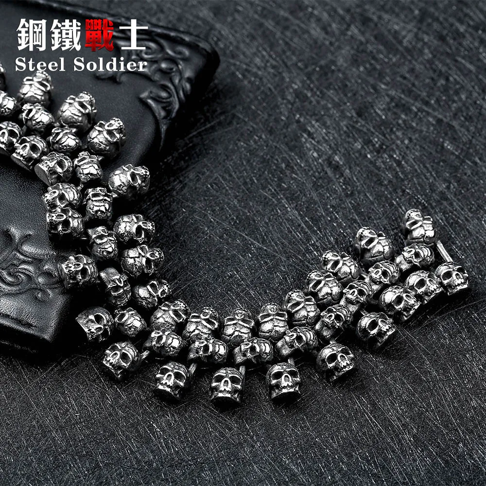 Мужской браслет в стиле панк ретро из нержавеющей стали|steel stainless bracelet|stainless steel