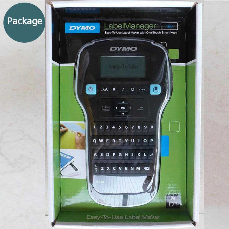  DYMO LM160 label machine English hand-held portable label printer LMR-160 stickers label printer 45