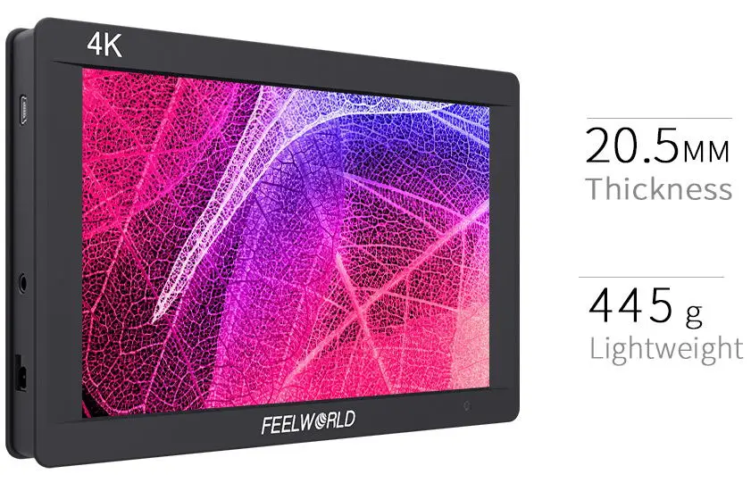 Feelworld F7S 7 дюймов 3G-SDI HDMI монитор 7 "ips 4 К 1920x1200 Full HD Камера поле монитор С гистограммы пиковый фокус Зебра