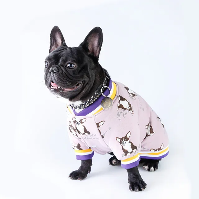 French Bulldog Clothes Winter Frenchie Coat Jacket Dog Hoodie Poodle