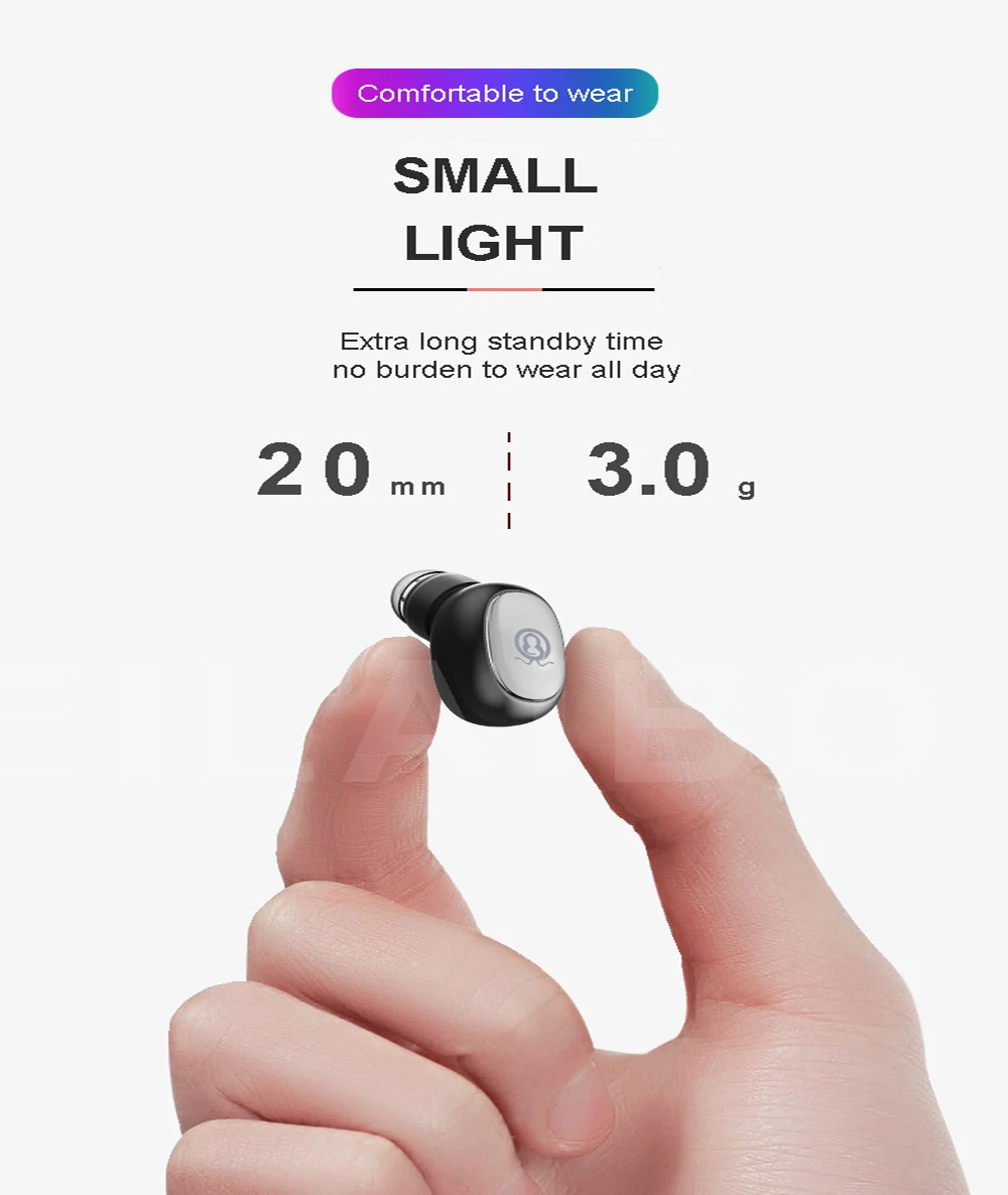 BL18 Sport Earpieces wireless earphones with microphone bluetooth headset wireless gaming headset Wireless headphone Bluetooth (12)
