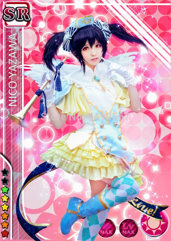 

Love live Yazawa Nico Secret angel cos Dress Cosplay Costume Halloween Costume for woman