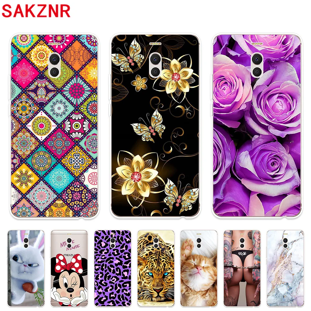 

Case for Meizu M6 Note 5.5" Cover Silicone Case For Meizu M6 Note Couqe Tpu Fundas Soft Cover For Meizu M6 Note Phone Case Cover