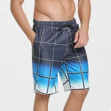 Мужские Летние плавки быстросохнущие пляжные Серфинг Плавание шорты мужские нейлоновые водонепроницаемые купальники купальный костюм пляжные плавки