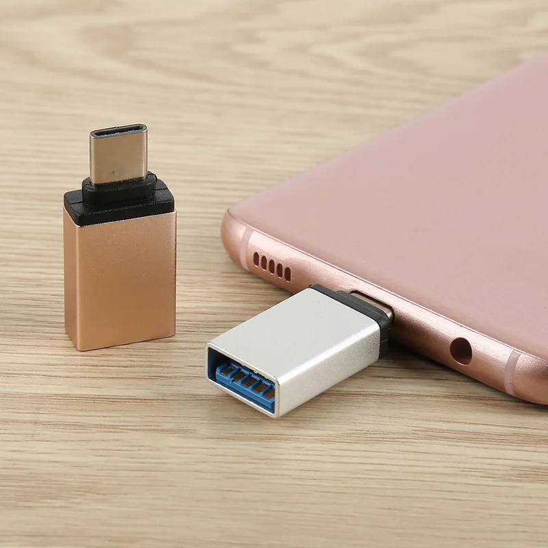 1 шт. адаптер OTG с поддержкой синхронизации данных и зарядки USB 3,0 адаптер синхронизации данных для телефона samsung Xiaomi huawei с usb type-C