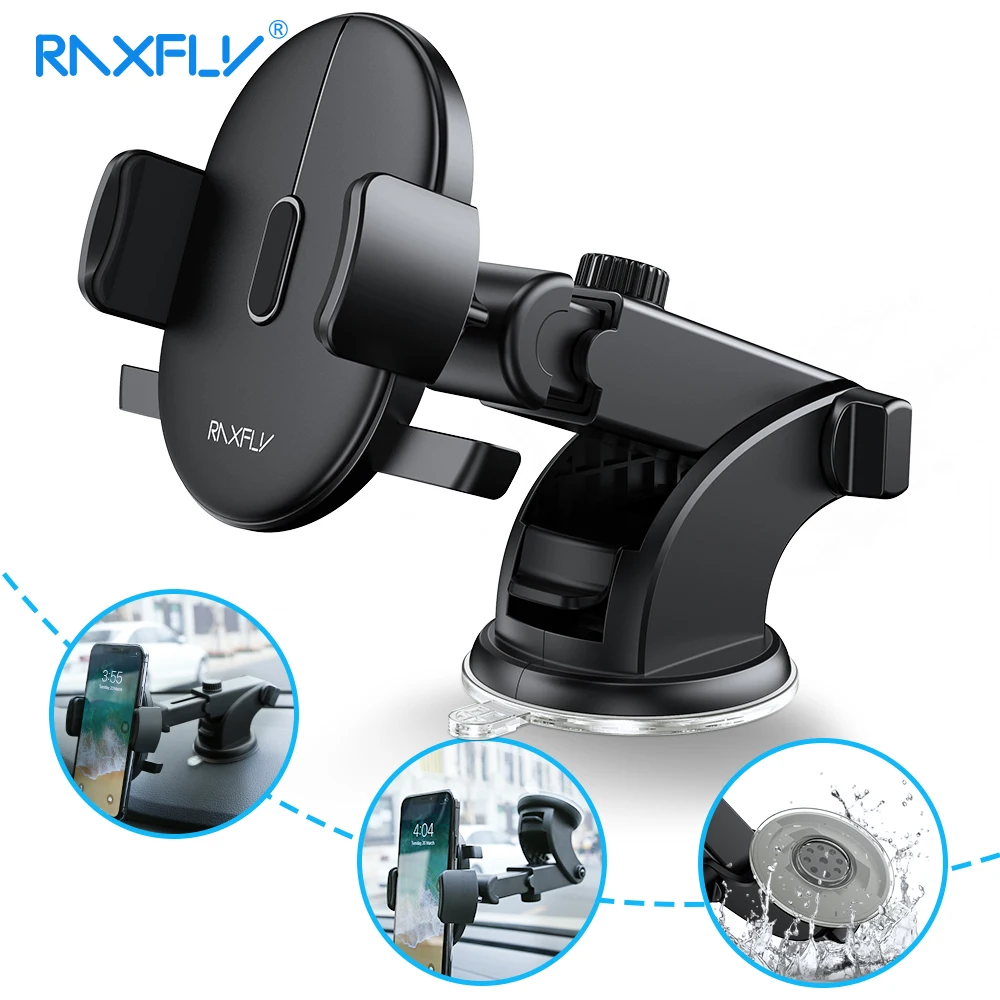 RAXFLY Universal Auto Telefon Halter Für iPhone X 7 8 6 Plus Windschutzscheibenhalterung Telefon St