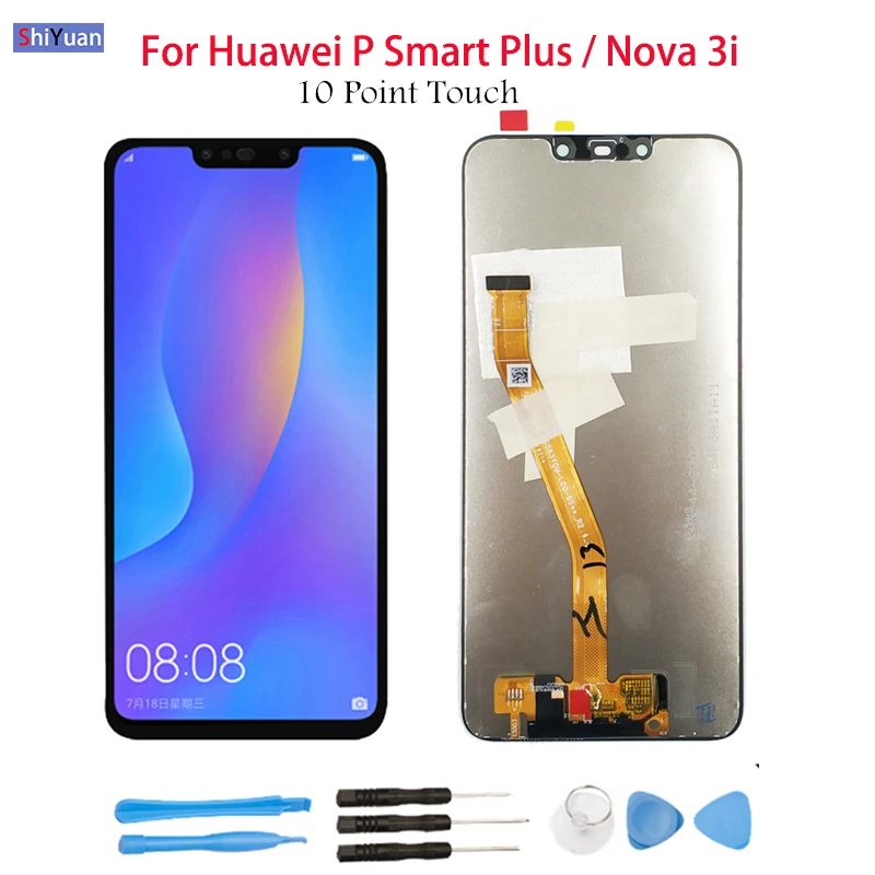 

6.3" Original For Huawei P Smart Plus + 2019 LCD DisplayTouch Screen Digitizer Assembly Repair Parts LCD Display New with Gift