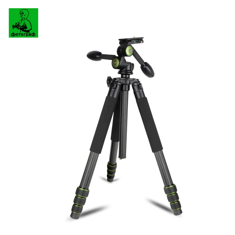 

Free shipping SYS900C Super Carbon Fiber Photographic Tripod & Monopod For Digital SLR Camera or DV Camera / Max Loading 15KG