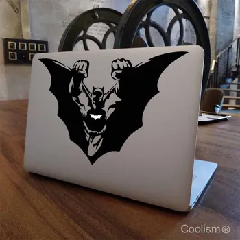 

Glowing LED Flying Batman Laptop Sticker for Mac Macbook Pro Decal Air Retina 11 12 13 15 inch Vinyl Mi Surface Book Skin Decor