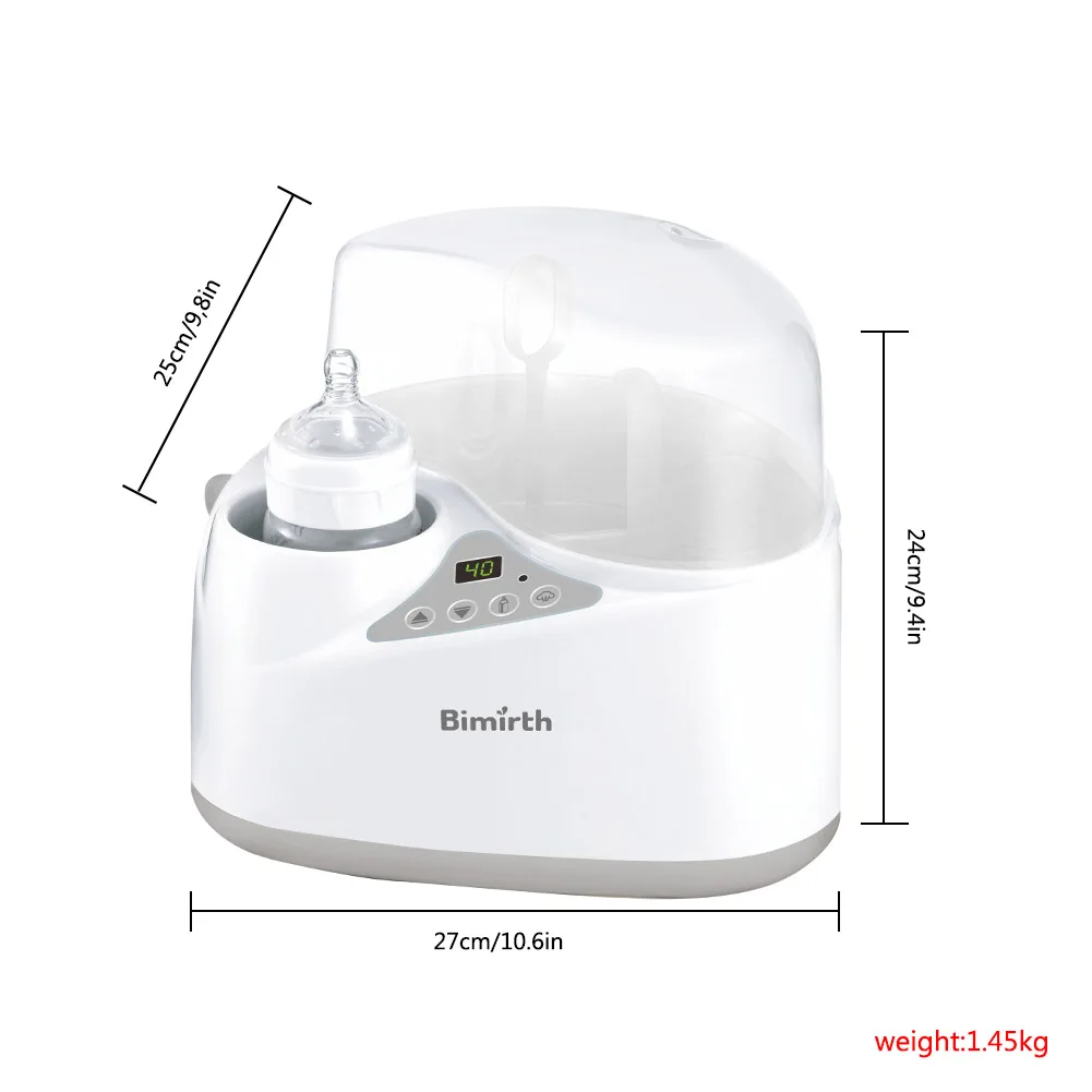 4-в-1 Портативный быстрый нагреватель для бутылочек умные детские Подогрев молока бутылки из-под молока, стерилизатор термостат теплее дезинфекции Еда нагрева