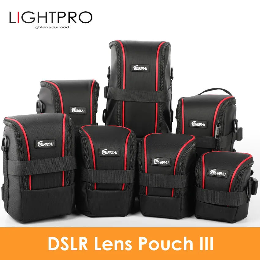 Buy Upgraded EIRMAI Nylon Functional Lens Bags DSLR