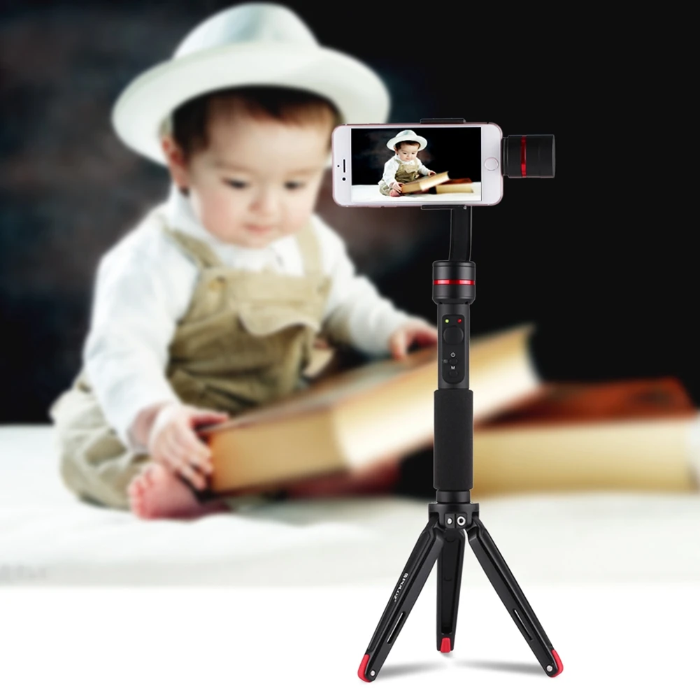 

PULUZ Standard 1/4 inch Screw Two Color Available Mini Metal Tripod Mount Stand Mobile Phone Camera DSLR Desktop Photography