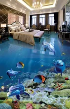Custom photo font b 3d b font font b flooring b font mural self adhesion wall