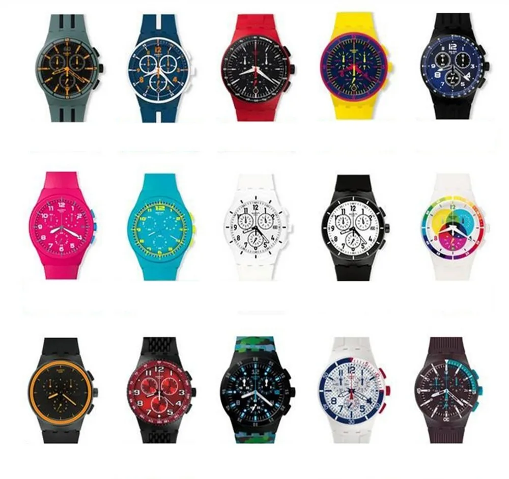 XBERSTAR наручные часы ремешок Ремешок для Swatch 16 мм 17 мм 19 мм 20 мм резиновый ремешок аксессуары