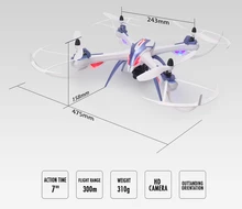 Tarantula X6 Big Quadcopter Drones With Camera HD Dron 5MP / 2MP Wide Angle 2.4Ghz 4CH 6-Axis RC Helicopter