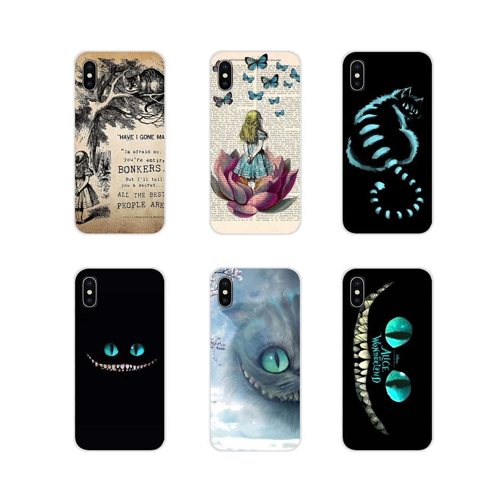 Мягкие прозрачные чехлы для Huawei Mate Honor 4C 5C 5X 6X 7 7A 7C 8 9 10 8C 8X 20 Lite Pro Alice In Wonderland