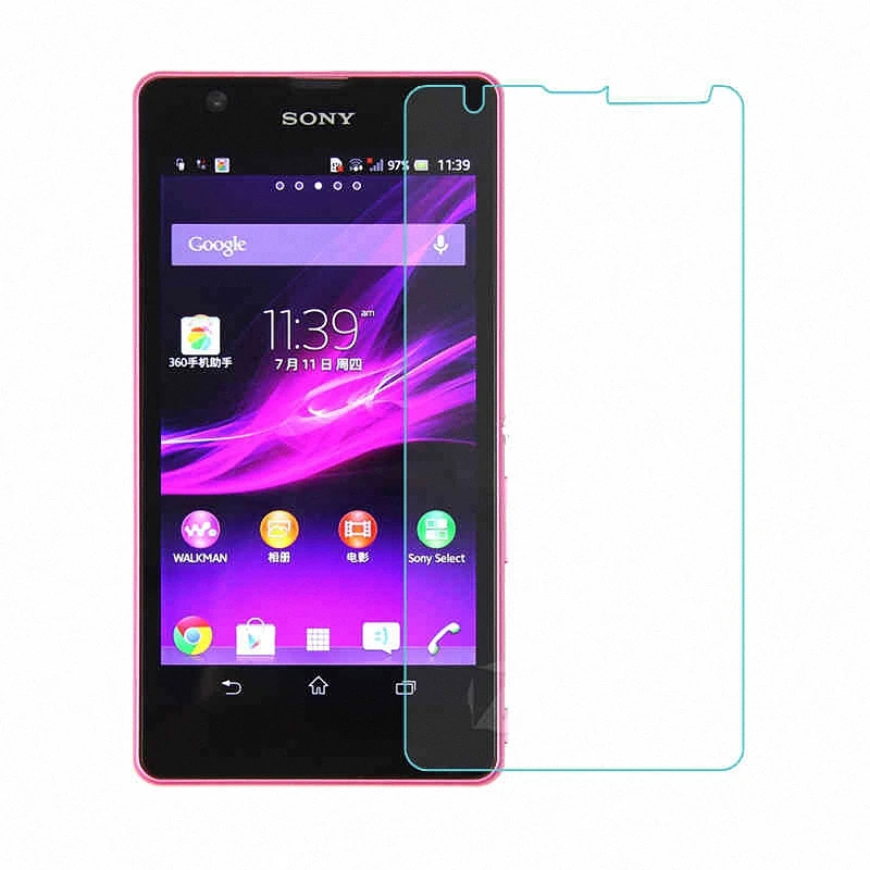 Закаленное стекло для Sony Xperia ZR Защита экрана M36H M36 C5502 C5503 4 6 дюйма пленка из