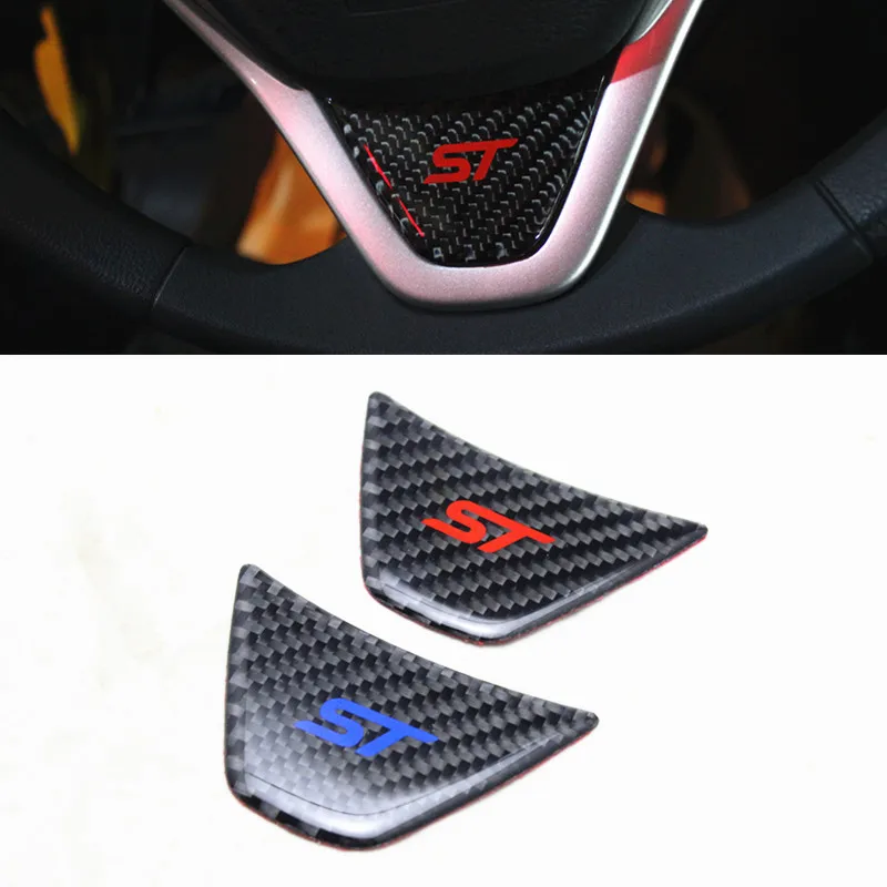 1pc Hot Sport St Logo Steering Wheel Sequins Sticker Chrome Cover Stickers For Ford Fiesta Ecosport 09 15 Auto Accessories St Logo Auto Accessorieslogo Steering Wheel Aliexpress