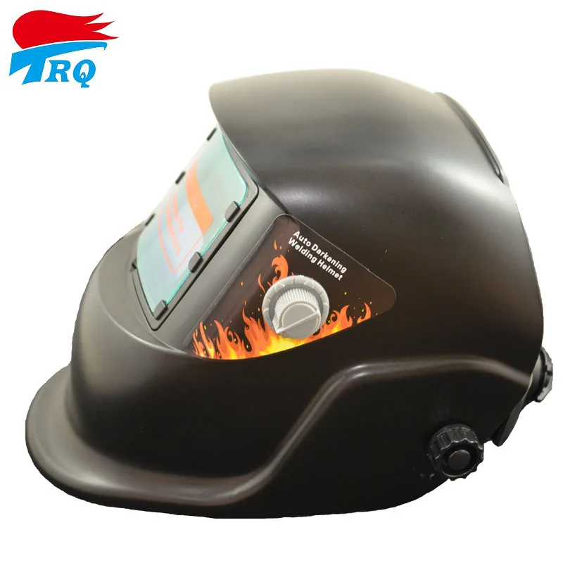Black Spray Painting Solar Auto Darkening Welding Helmet Welding