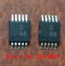 

5PCS AD9833BRMZ MSOP10 AD9833BRM MSOP AD9833 SOP D68 new and original Free shipping