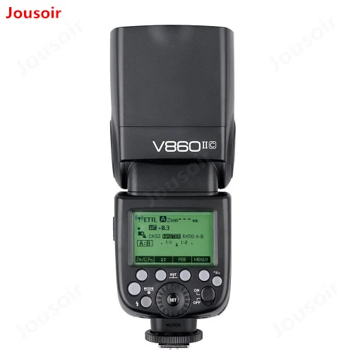 Godox Ving V860II-C 2,4G E-TTL литий-ионный аккумулятор Вспышка Speedlite camera CD15