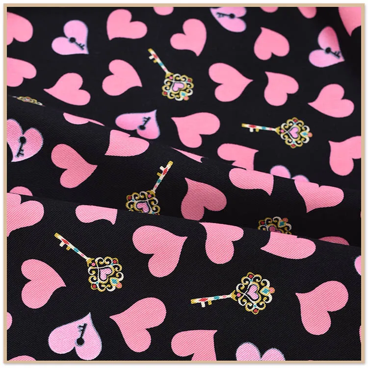 50*110 см коллекция в форме сердца хлопок ткань шитье лоскутное платье одеяло наволочка детская кроватка простыня ткань D30