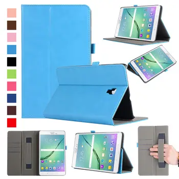 

Luxury business Case for Samsung Galaxy Tab A2S 8.0 T380 T385 2017 8.0 inch Cover Funda Tablet PU Leather Hand Belt Holder