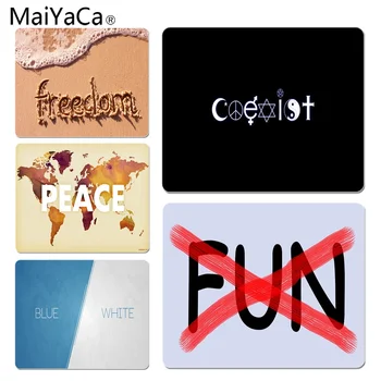 

MaiYaCa Some words Gamer Speed Mice Retail Small Rubber Mousepad Size for 25x29CM Speed Version Gaming Mousepads