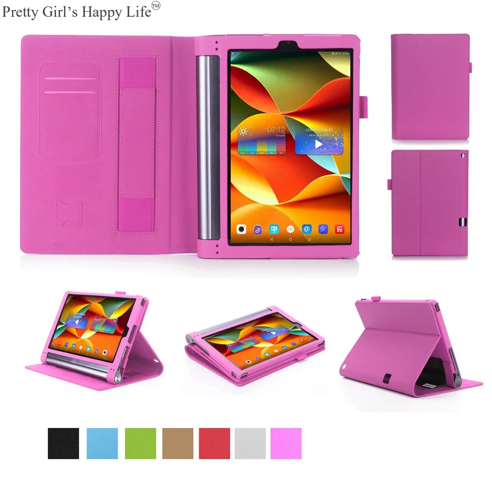 

For Lenovo YOGA Tab 3 Pro 10 X90F Tablet Case Flip Leather Cover For Lenovo YOGA Tab 3 Pro 10 X90F Stand Capa Funda+Stylus