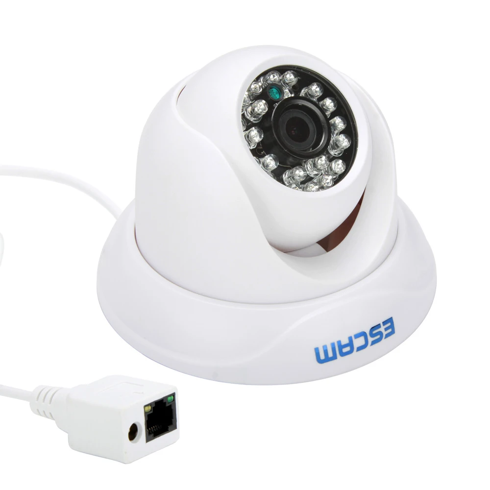 Escam Улитка qd500 мини IP Камера Ночное видение Водонепроницаемый Открытый HD 720 P ик onvif