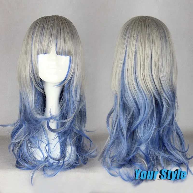 Japanese Harajuku Lolita Wig Natural Cheap Hair Wig Ombre