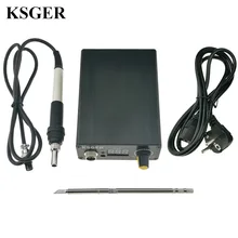 KSGER T12 паяльник STC LED K DIY цифровой регулятор температуры