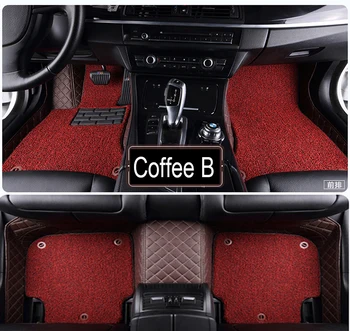 

Car floor mats Case for Suzuki Alto Jimny SX4 S-cross 5D Waterproof car-styling leather Anti-slip carpet liners