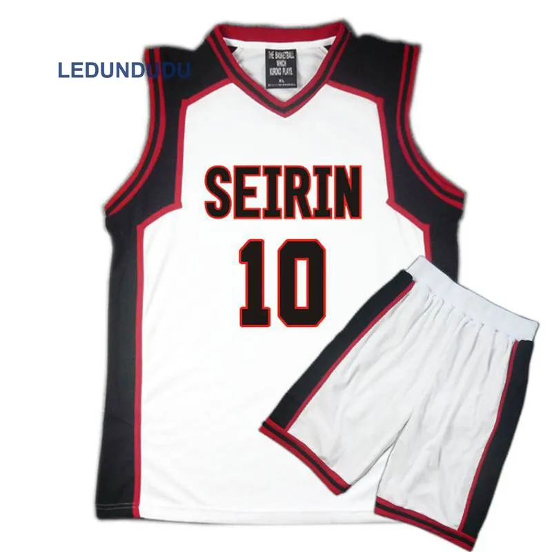 Online Kuroko no basike Basket Cosplay traje de chaleco seimin número 4 10 11 Kagami Taiga Jersey ropa deportiva uniforme camiseta pantalones cortos conjunto