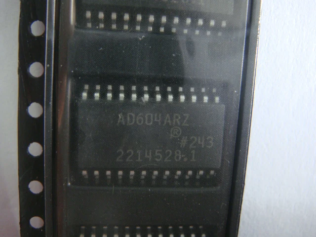 1 ~ 10 шт. Non-counterfeit.NEW оригинальный AD604ARZ SOP24 AD604AR AD604 лапками углублением SOP-24