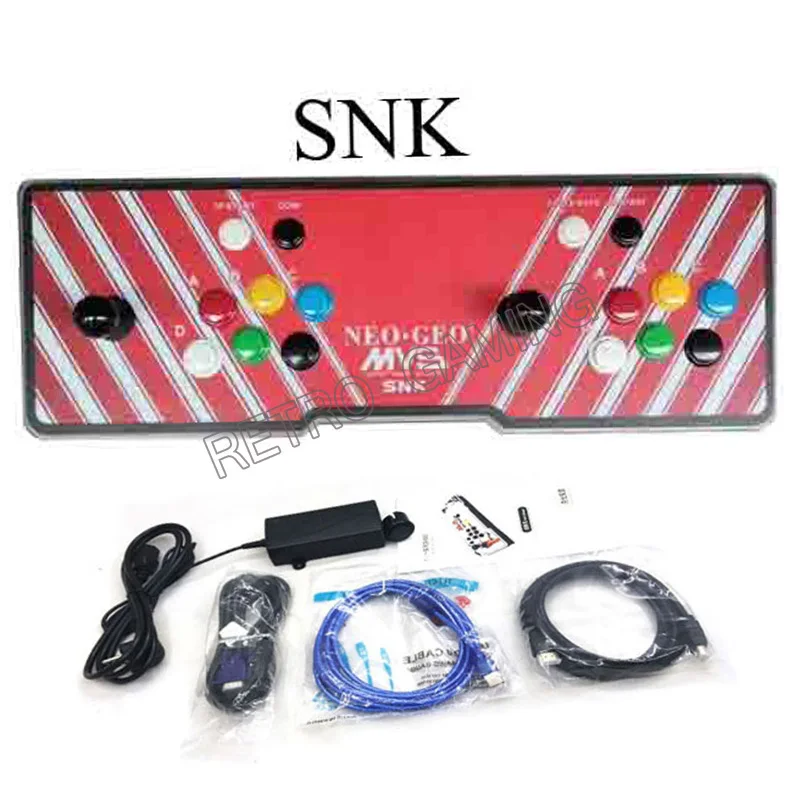 

Newest Pandora 10 Arcade Console 2263 in 1 USB Joystick Arcade Buttons With Light 2 Players Control Retro 3D Arcade Game Box