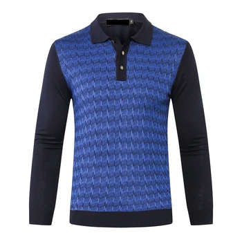 

Billionaire sweater wool fashion men's new style fashion geometry pattern excellent fabric clothing M-5XL free shipping