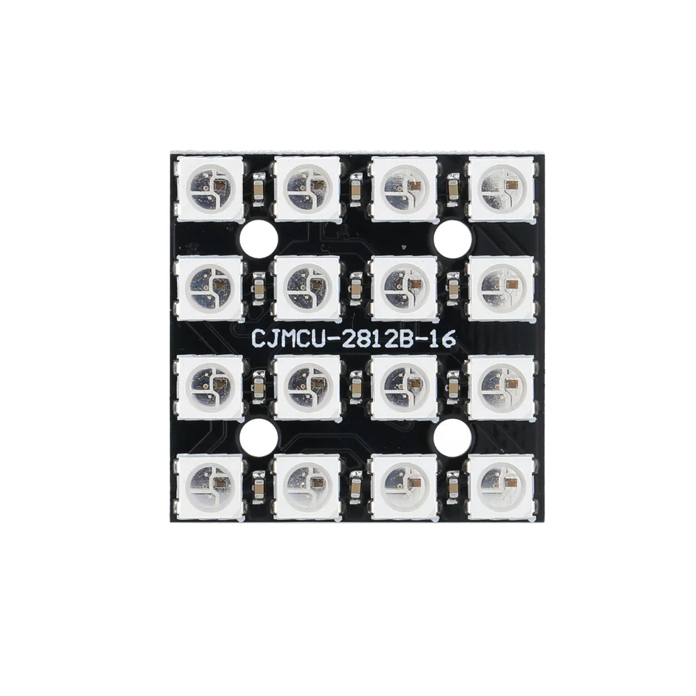 16 бит 4*4 WS2812B 5050 RGB светодиодные Встроенные полноцветные световые приборы для