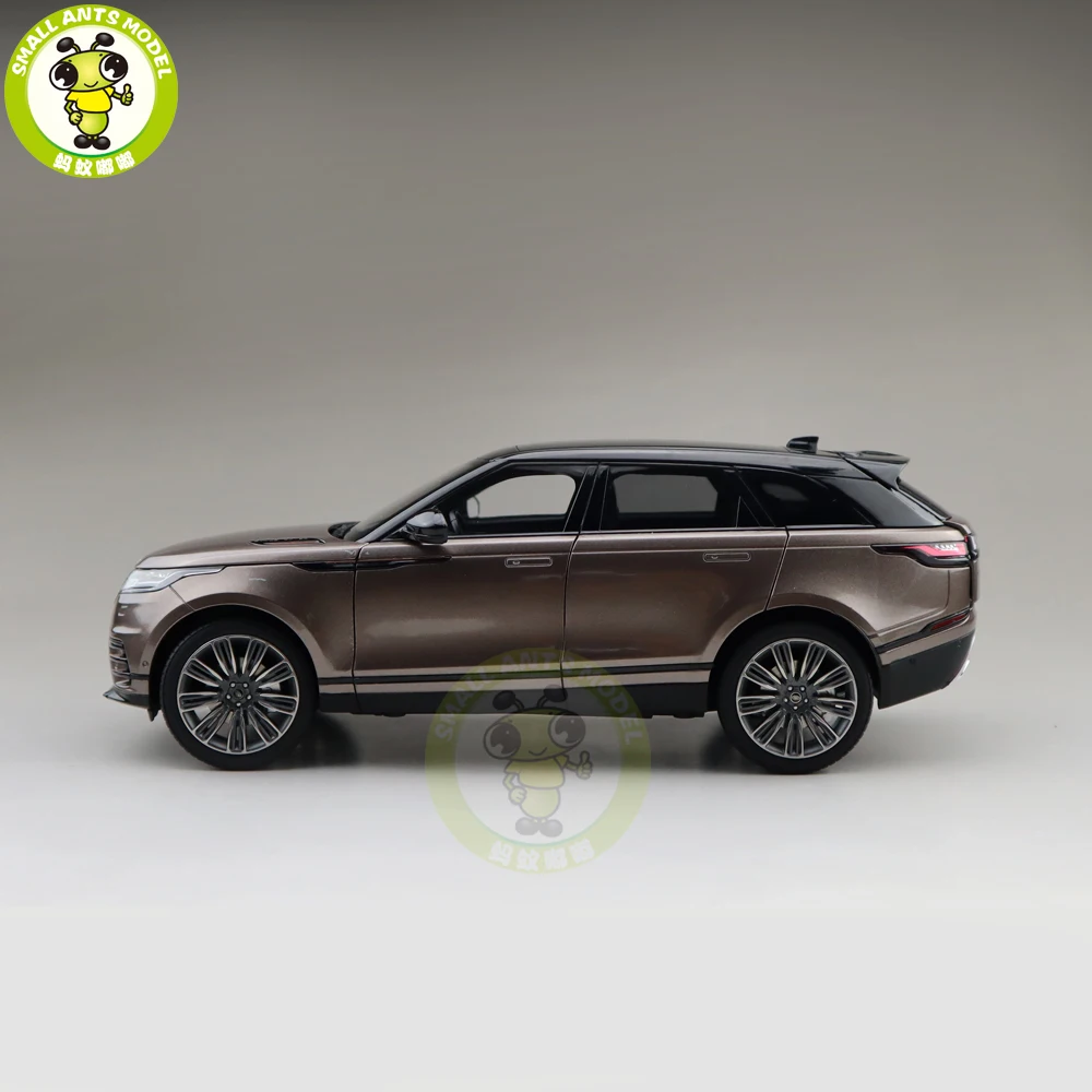 1/18 lcd Velar Suv машина литая под давлением металлическая модель автомобиля Suv игрушки Детские подарки для мальчиков девочек коллекция хобби - Цвет: Velar Brown