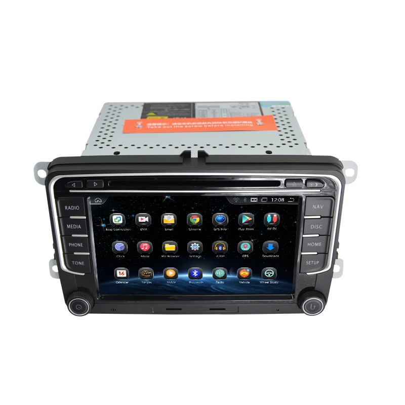 Sale 7 Inch Octa Core Android 9.0 Car DVD for VW golf 4 5 6 touran passat B6 sharan jetta caddy transporter t5 polo tiguan Free 5