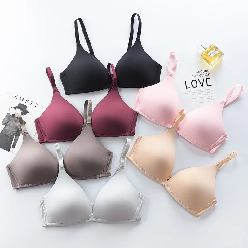 

Love Beauty BY Women Bra For women Wire Free Push up Bra Seamless Adjusted-straps Bralette