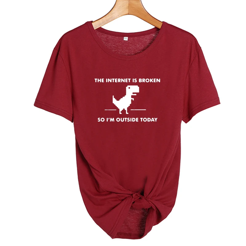 Забавная футболка в стиле Харадзюку с героями Интернета, женская черно-белая хлопковая Футболка, модная футболка с принтом, женская одежда