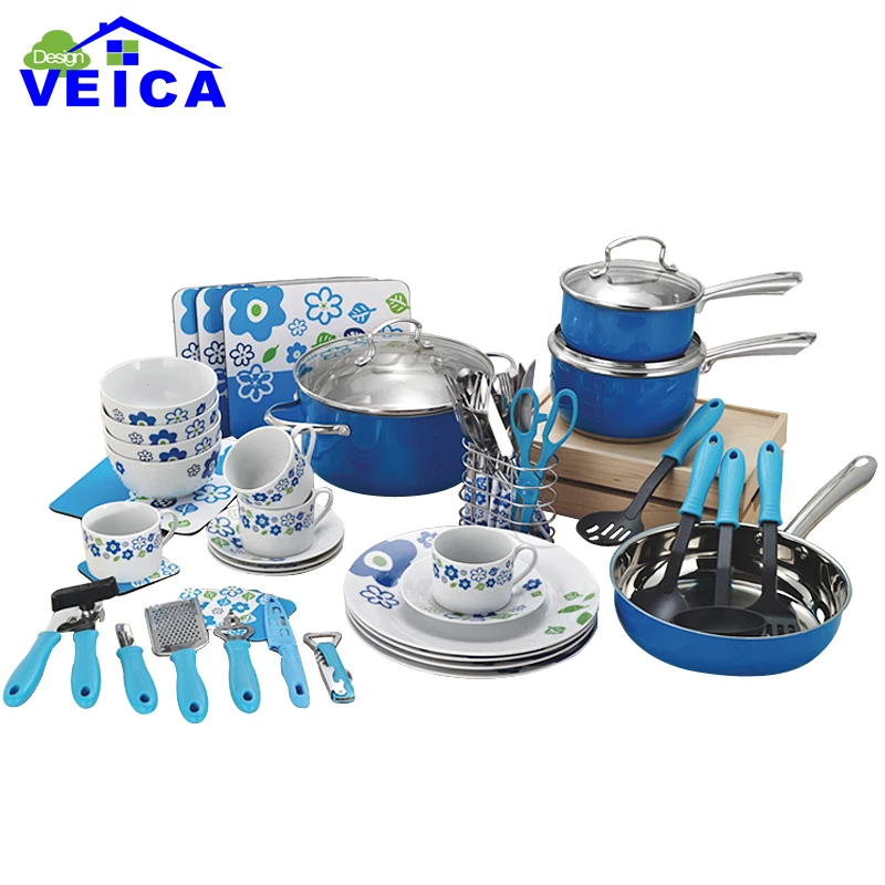 Stainless Steel Cookware Cooking Pots And Pans Set For Kitchen