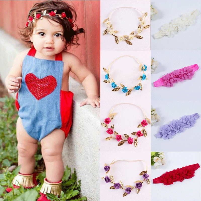 Cute Toddle Kids Baby Girl Headwear Fashion Bow Flower Headband Chiffon Hair Band Accessories Head Wrap Cloth Girls Headbands Cute Toddle Kids Baby Girl Headwear Fashion Bow Flower Headband Chiffon Hair Band Accessories Head Wrap Cloth Girls Headbands