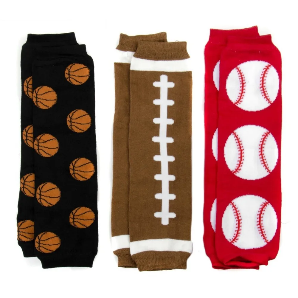 Buy 3Pairs Baby Boys Baseball Leg Warmers newborn