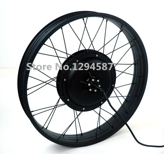Perfect Hot sale 26" x 4.0 Electric fat bike motor wheel1500w ,  carton fat bike motor wheel , fat bike rim 2