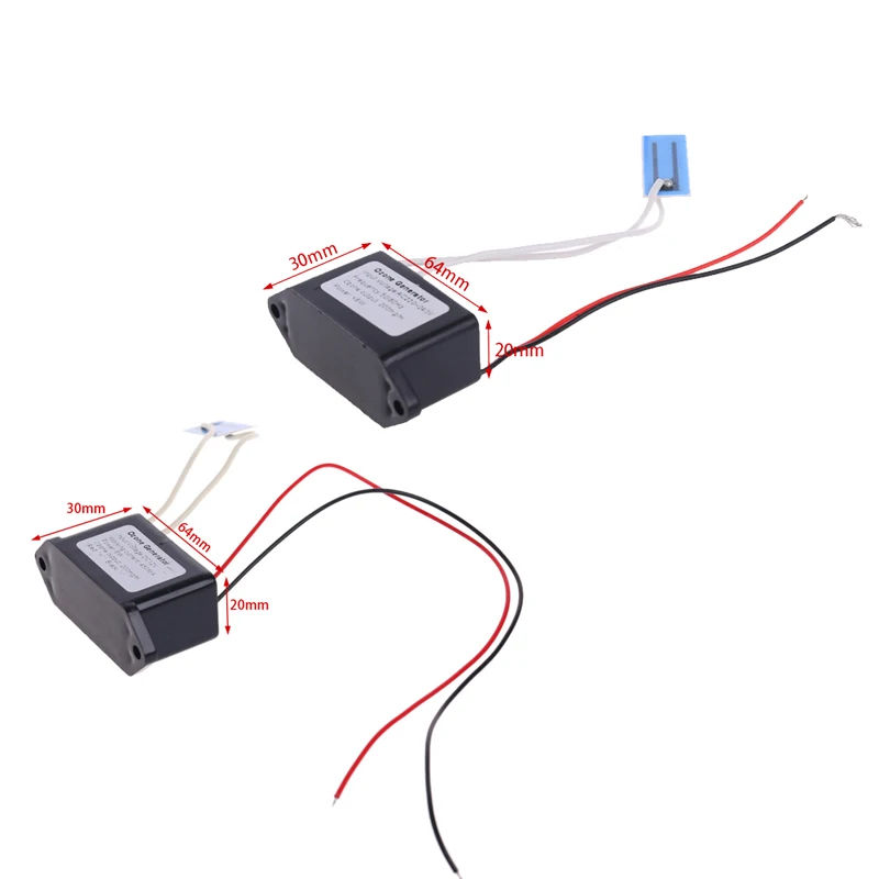 DC 12 В DIY Генератор Озона Дома Воздухоочистители дезодорант Выход плотность 200 мг/ч O3