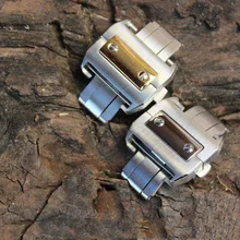 Watch buckle 18mm 21mm Stainless Steel Butterfly Deployment Clasp Buckle Watch Strap Bands